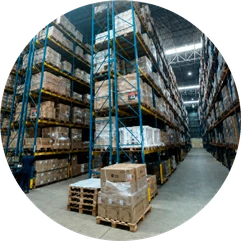 Interior do Centro de Distribuição do Espírito Santo